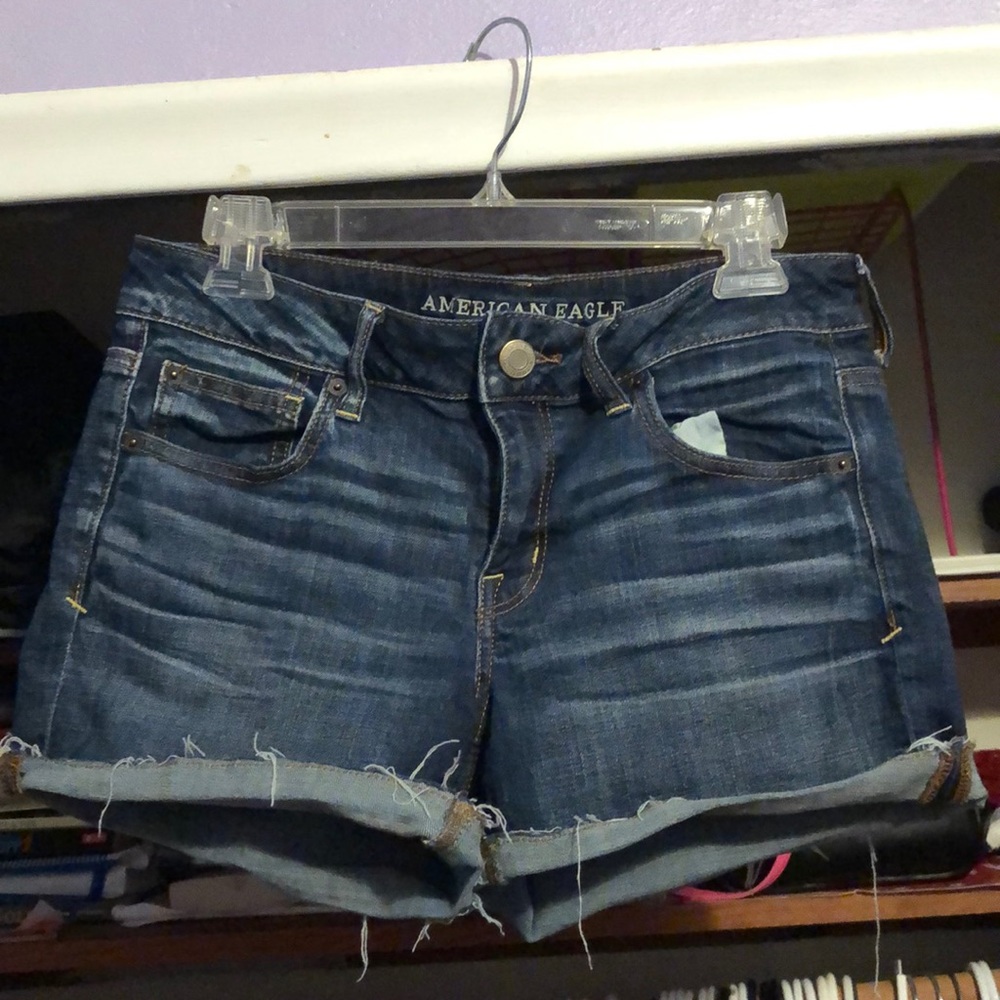 American eagle super stretch shorts, size 10.